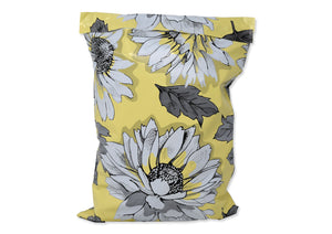 6x9, 10x13, 14x17 Inch Sunflower Harvest Design Poly Mailers, Summer, Fall, Spring Pattern, Self Sealing Clothing  Packaging Shipping Bags