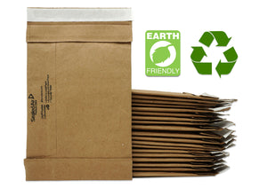 Eco Friendly Brown Kraft Heavy Duty Paper Padded Mailers! Cushioned Recyclable Mailing Envelopes, Shipping Gifts,